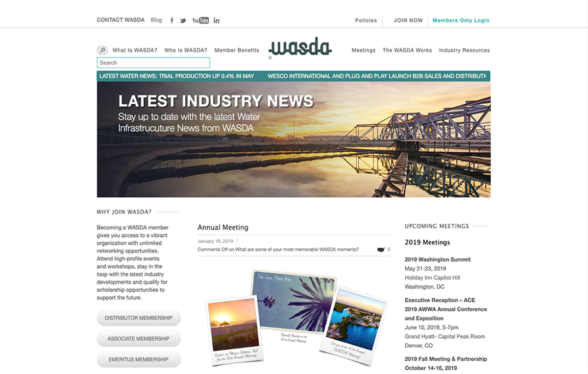 WASDA Website Waste Management & Water Industry News